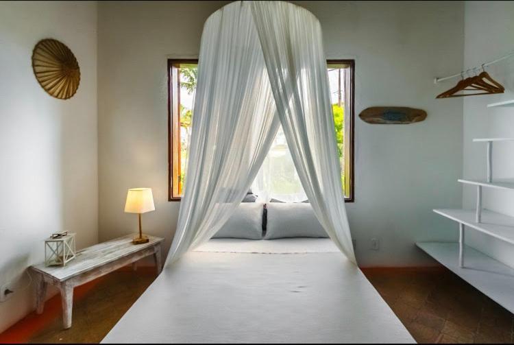 Bed and Breakfast Espelho Bahia Blue House Прая-ду-Эспелью Экстерьер фото
