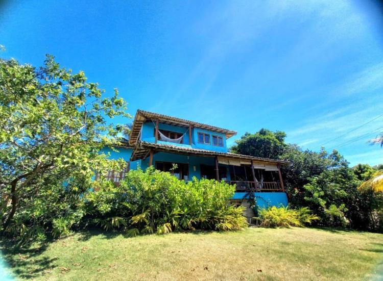 Bed and Breakfast Espelho Bahia Blue House Прая-ду-Эспелью Экстерьер фото