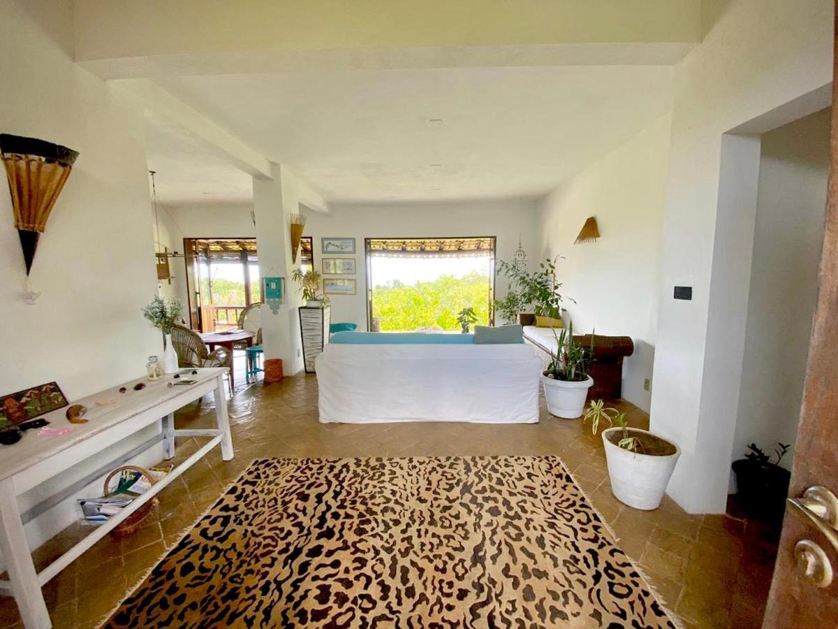 Bed and Breakfast Espelho Bahia Blue House Прая-ду-Эспелью Экстерьер фото