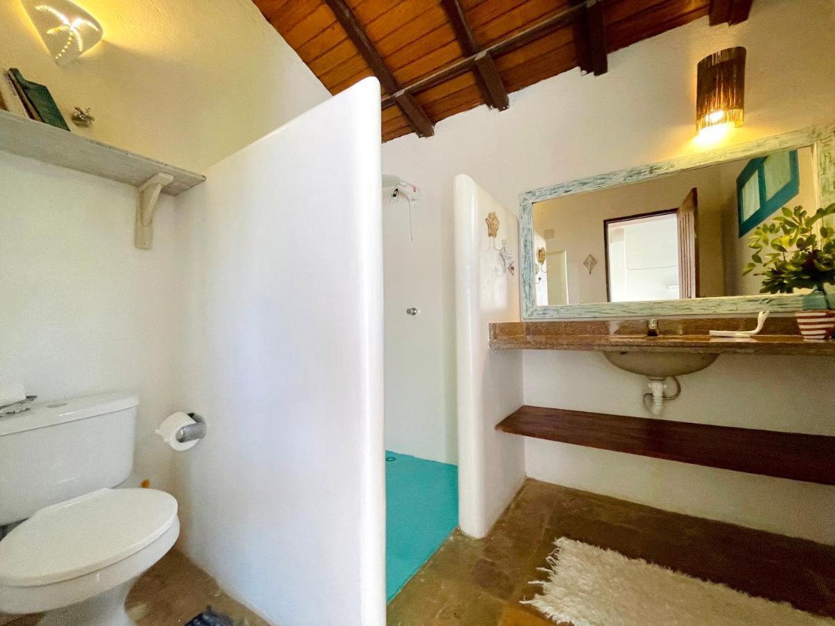 Bed and Breakfast Espelho Bahia Blue House Прая-ду-Эспелью Экстерьер фото