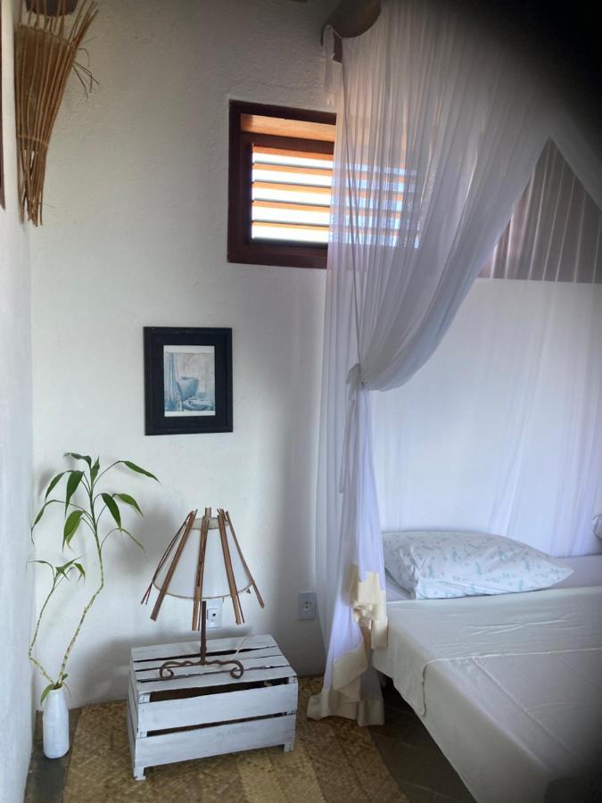 Bed and Breakfast Espelho Bahia Blue House Прая-ду-Эспелью Экстерьер фото