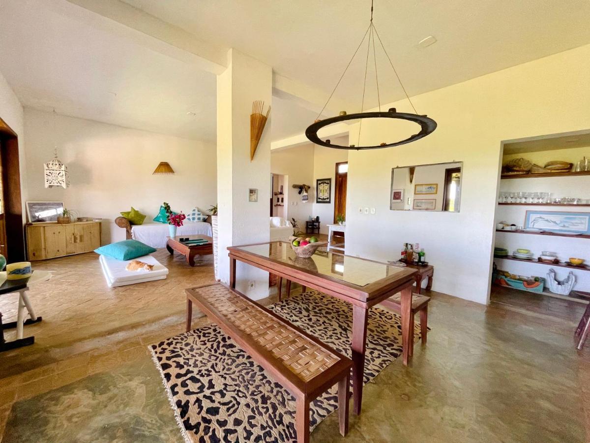 Bed and Breakfast Espelho Bahia Blue House Прая-ду-Эспелью Экстерьер фото