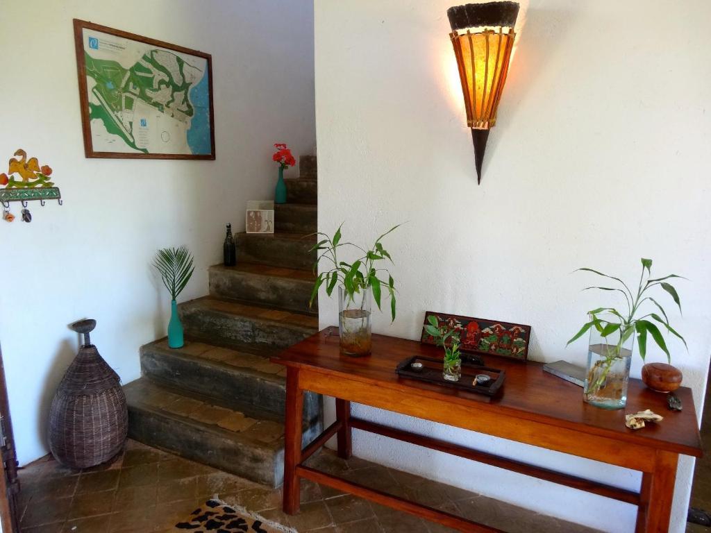 Bed and Breakfast Espelho Bahia Blue House Прая-ду-Эспелью Экстерьер фото