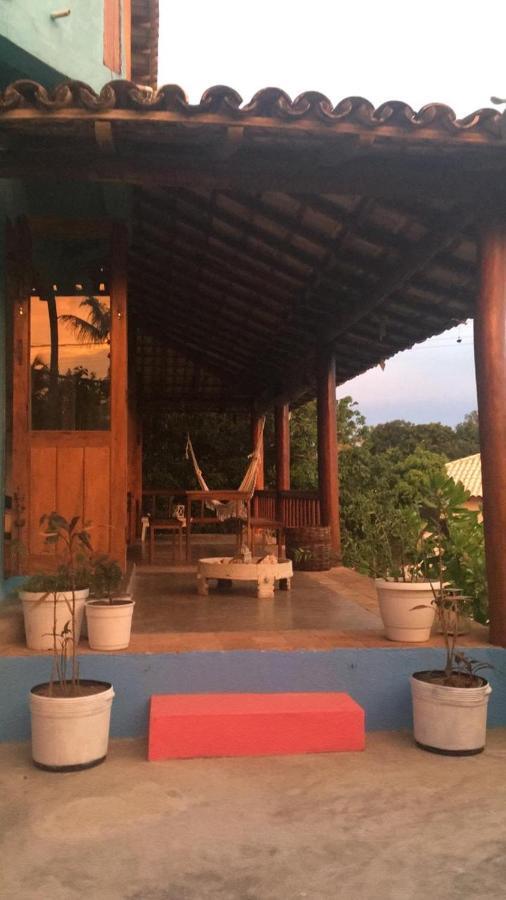 Bed and Breakfast Espelho Bahia Blue House Прая-ду-Эспелью Экстерьер фото